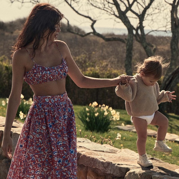 Doen Dresses & Skirts - Doen Amora Top & Amalfi Skirt